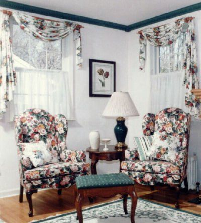 Casual/Throw Swags on Wood Poles