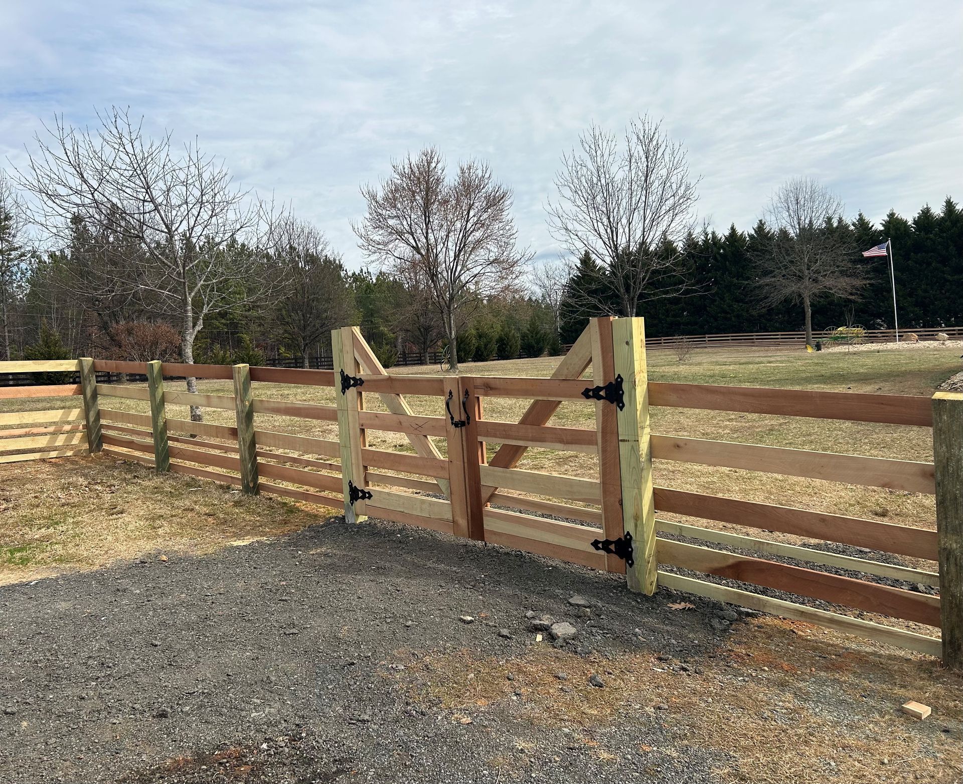 Wood Fencing Services | Scottsville, VA | PBR Grounds LLC