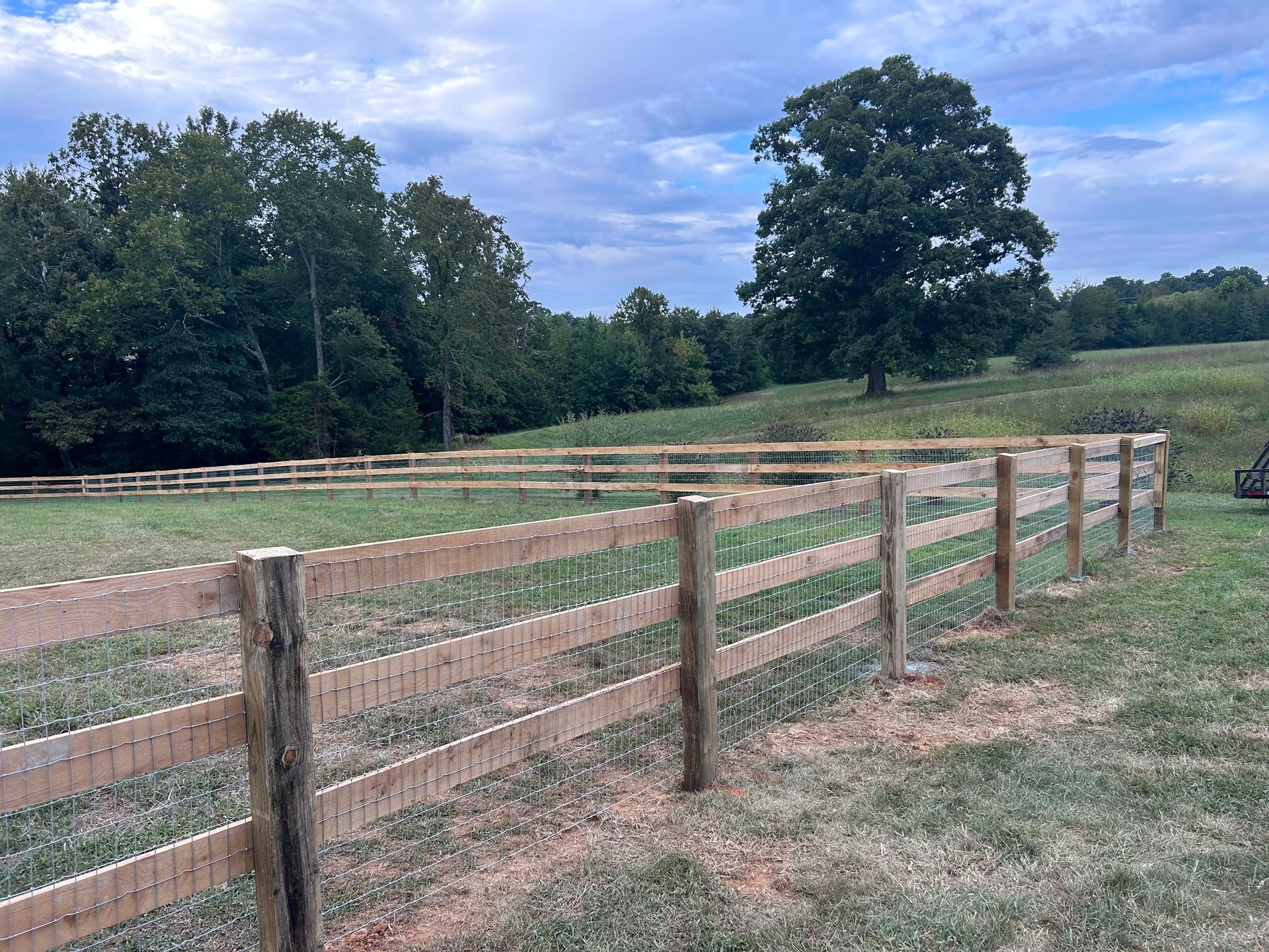 Wooden Fences — Scottsville, VA — PBR Grounds LLC