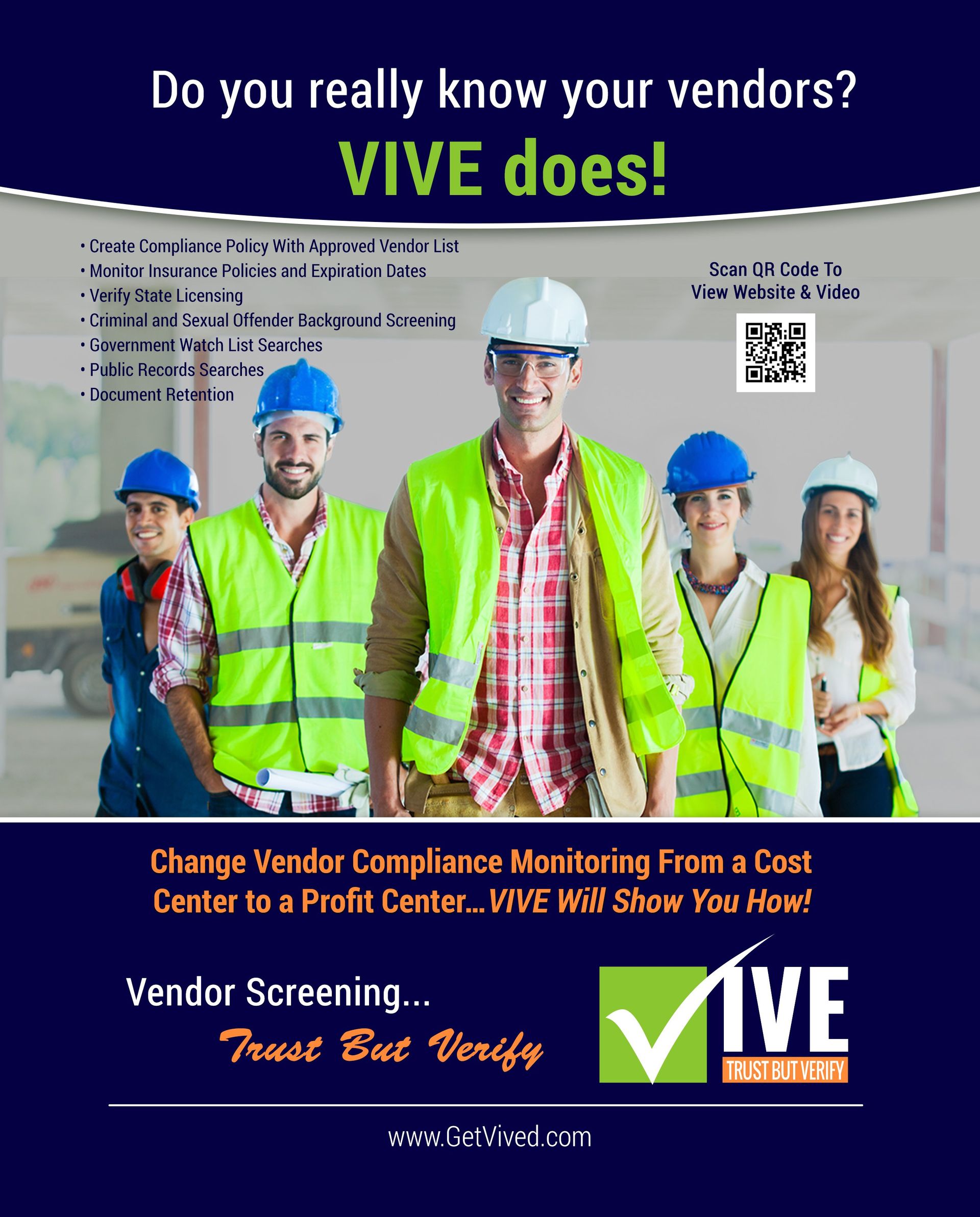 Do you really know your vendors ? vive does !