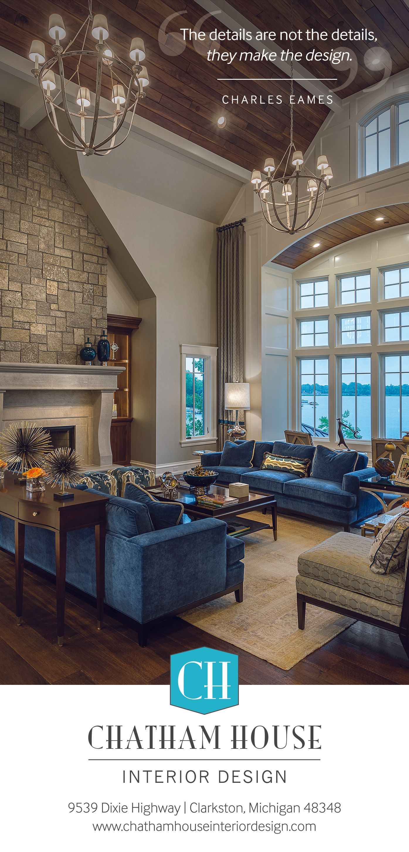 A living room filled with furniture and a fireplace.
