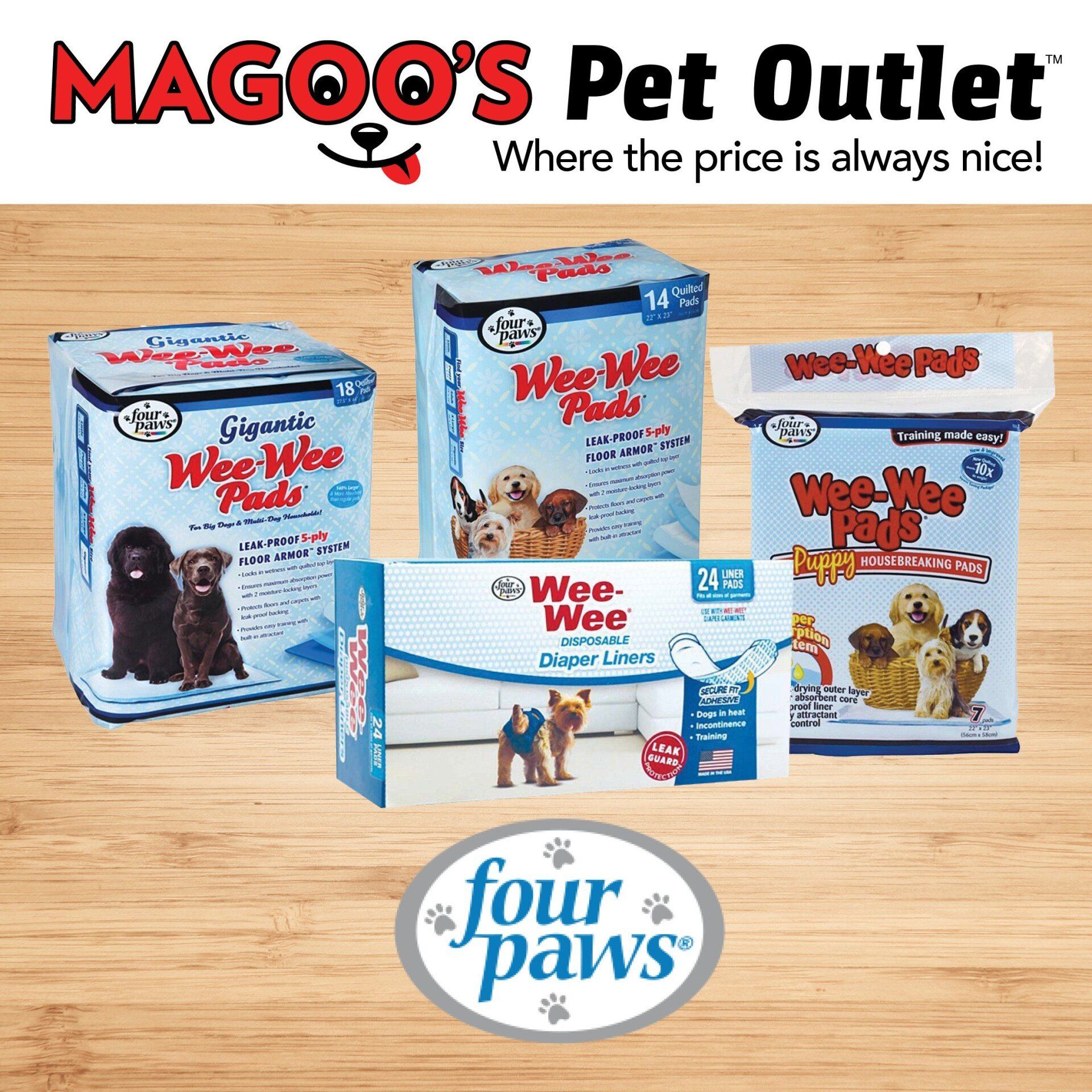 Maggoo 's pet outlet where the price is always nice