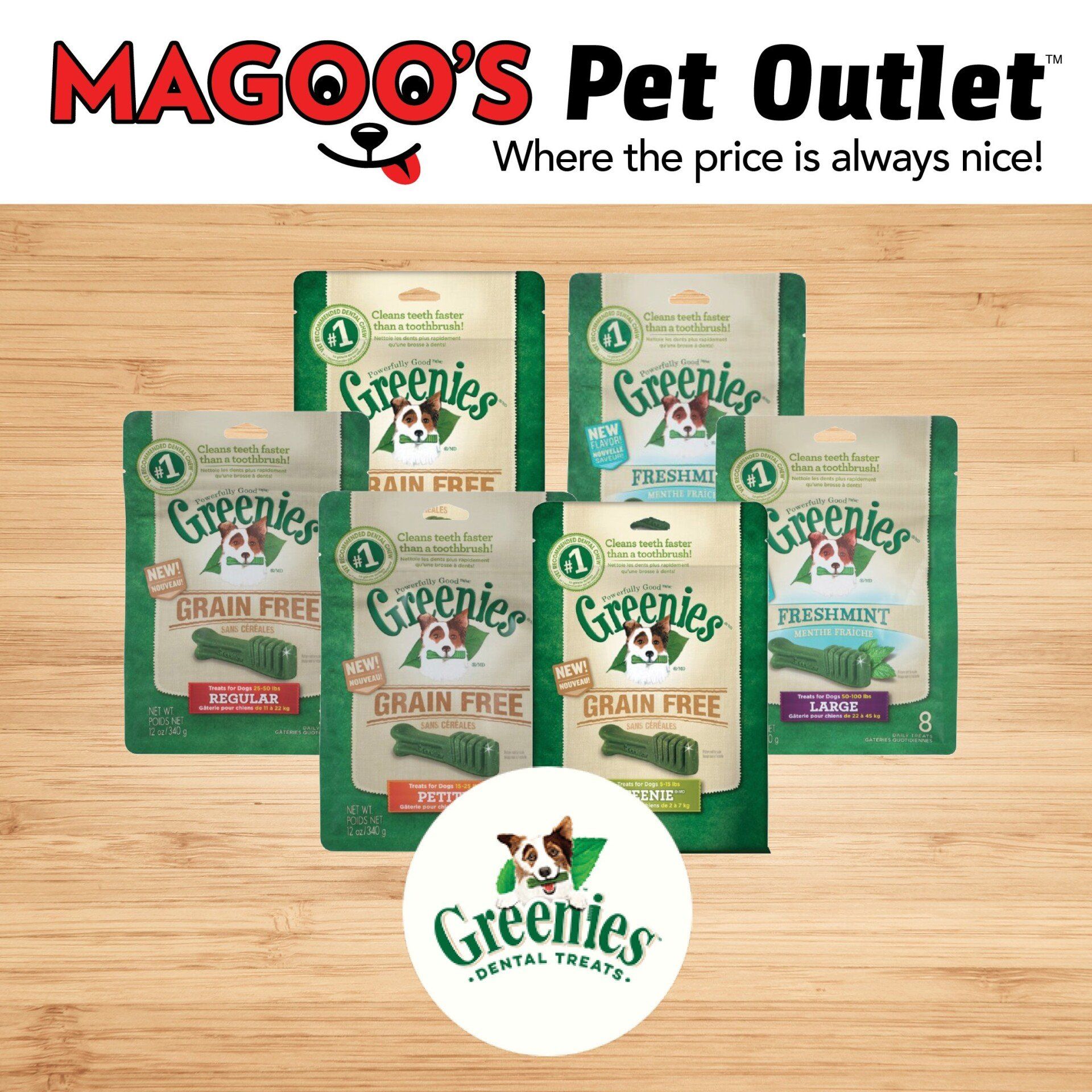 Maggoo 's pet outlet where the price is always nice