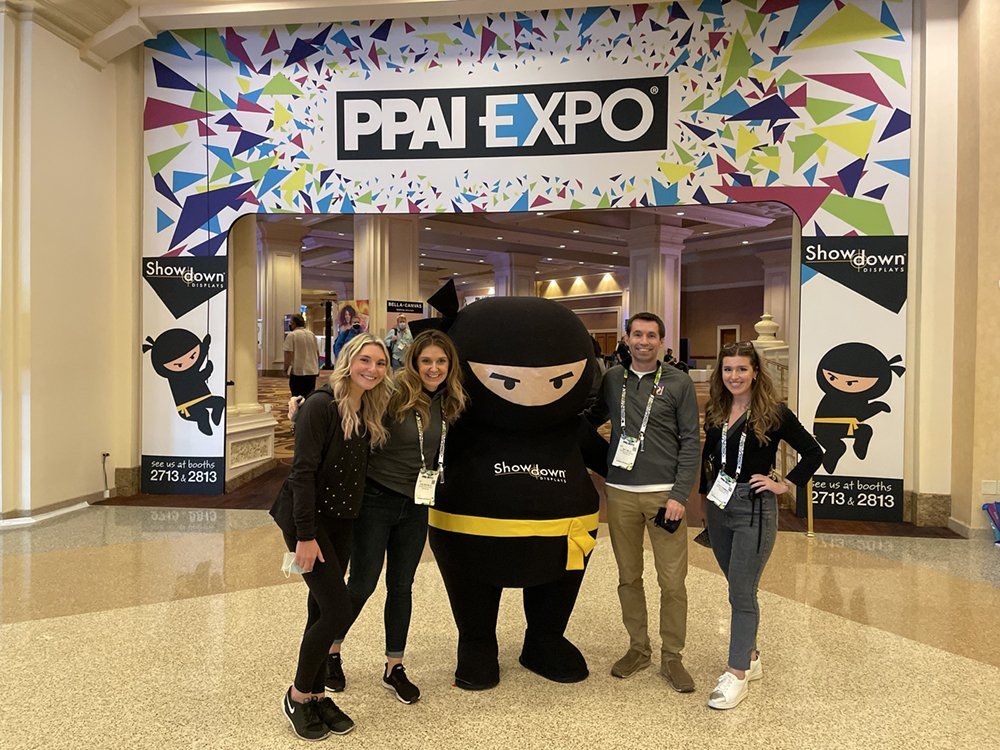 photo of the Behind Your Design Team at the 2022 PPAI Expo