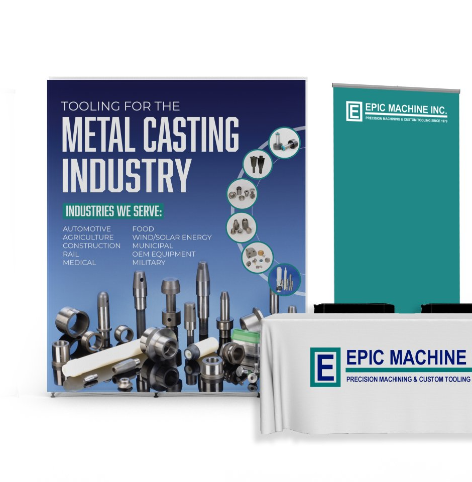 A book titled tooling for the metal casting industry