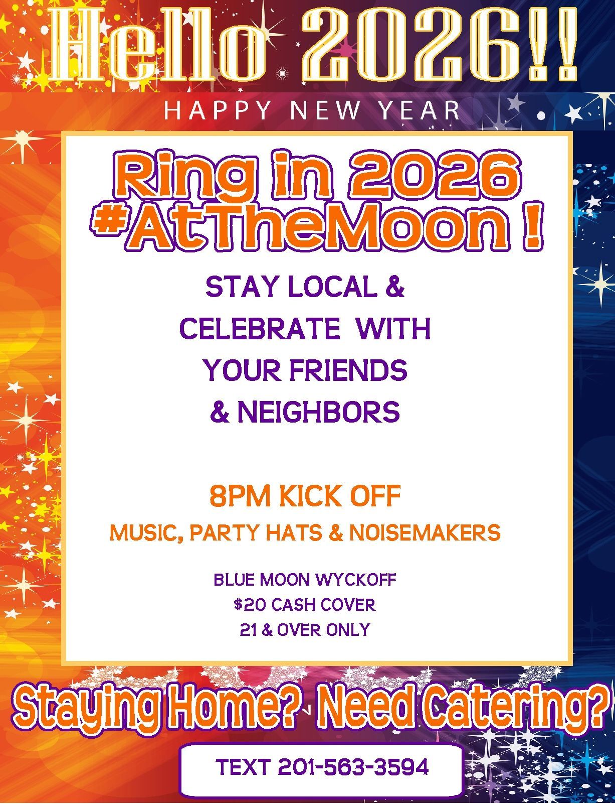 new year's eve catering
late night party
family party
catering
new years eve
wyckoff new  years