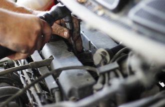 Hand of Auto Mechanic—Auto Repair Shop in Owings Mills, MD