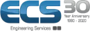 ECS Engineering Services logo, blue and gray text with 