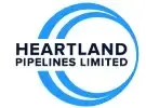 Heartland Pipelines Limited logo with blue concentric arcs and text on white.