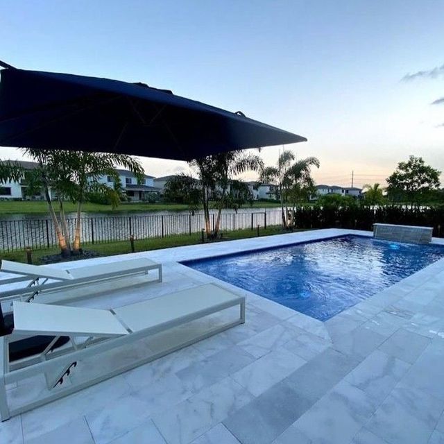 Pool deck and paver work in Broward County