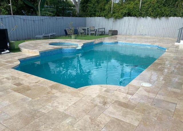 Pool deck expansion Broward County