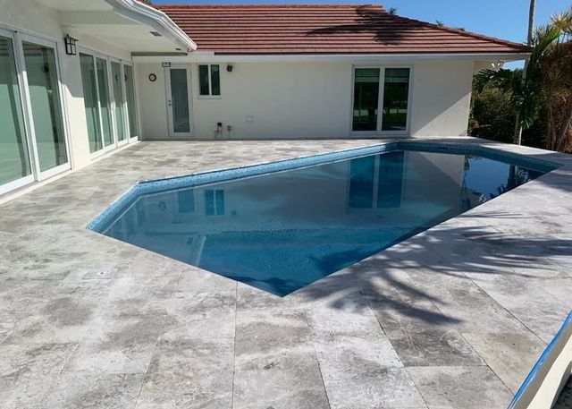Pool deck and paver work