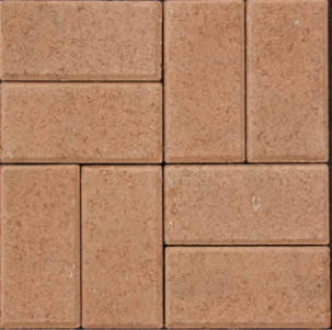 Amaretto brick paver color swatch