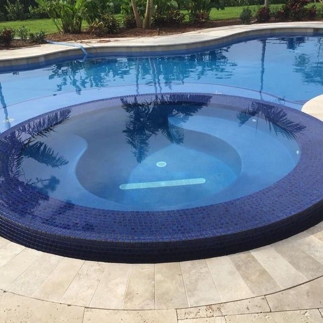 Professional pool tile replacement by Precision Pavers