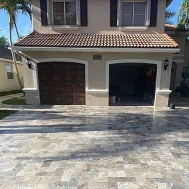 Paver installation project
