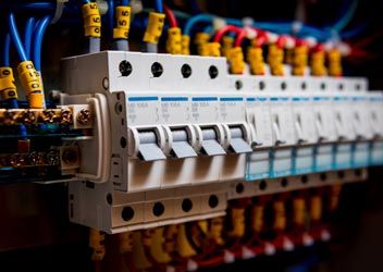 Voltage Switchboard with Circuit Breaker — Electricians in Ballina