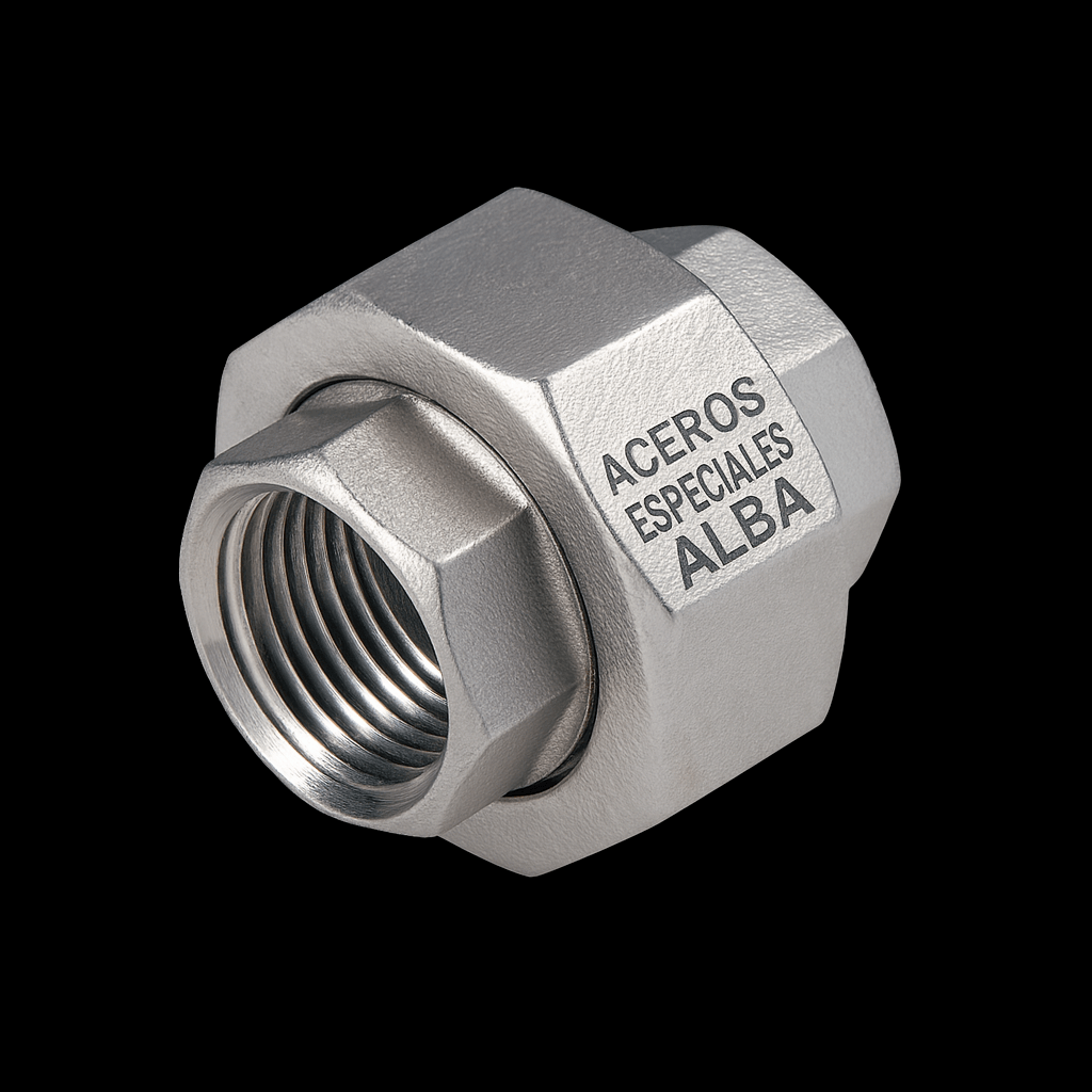 ACEROS ESPECIALES ALBA - Tuerca unión
