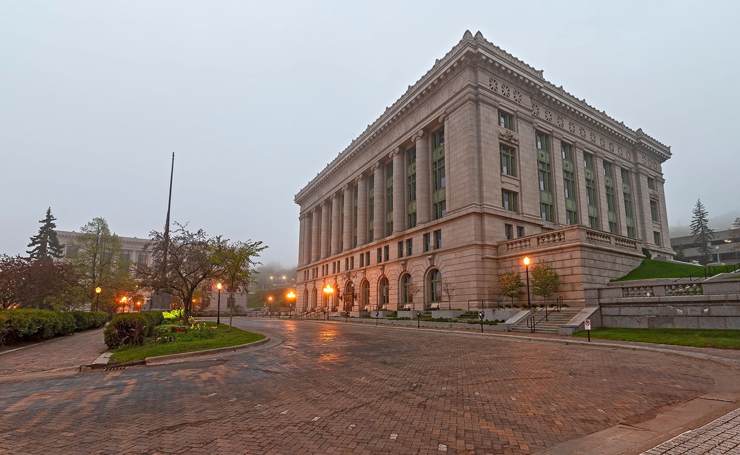 Saint Louis County Courthouse in the historic district of Duluth Saint Louis County Courthouse in the historic district of Duluth