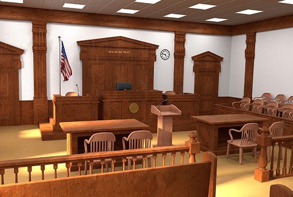 Empty Court Room — St. Minneapolis, MN — Absolute Bail Bonds