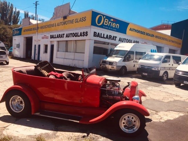 Red Car Widscreen — Ballarat, VIC — Ballarat Auto Glass