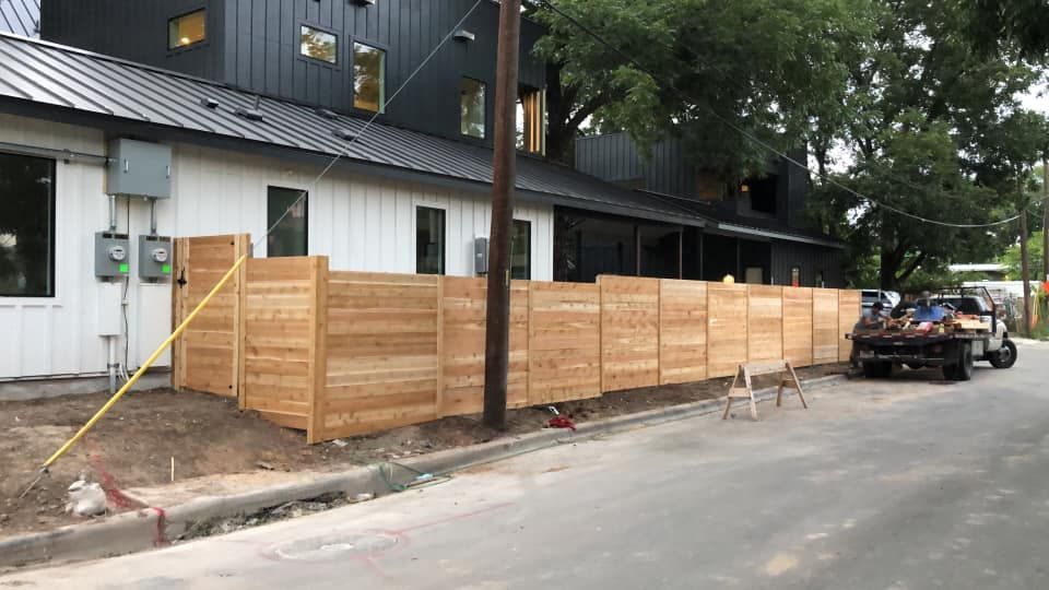 House Fence & Car — Georgetown, TX — GTX FENCE