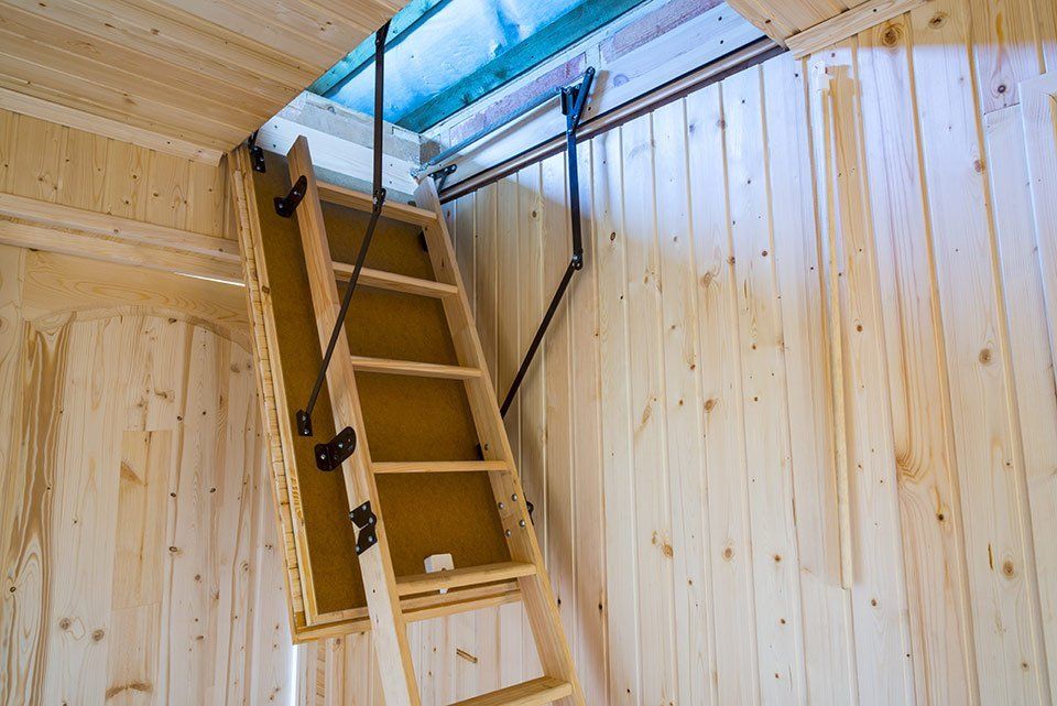 Scala in legno