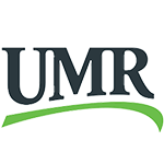 The umr logo is black and green with a green stripe.