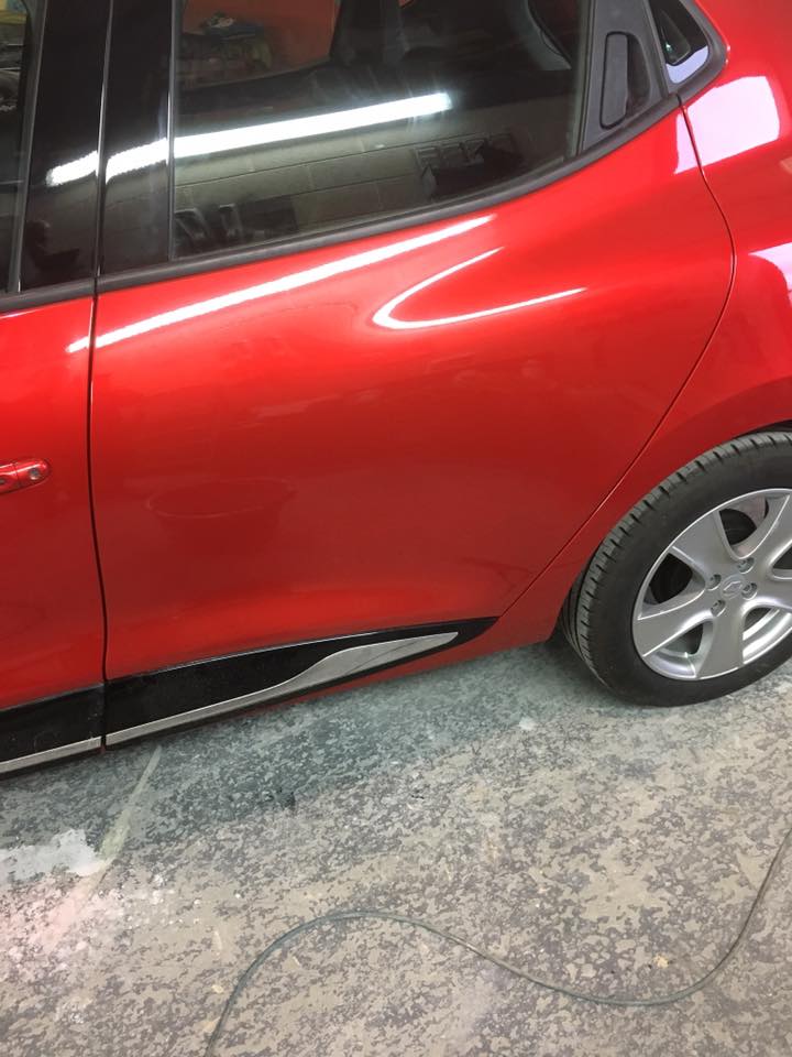 scratches repaired on car
