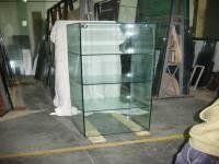 espositore a 4 ripiani in vetro