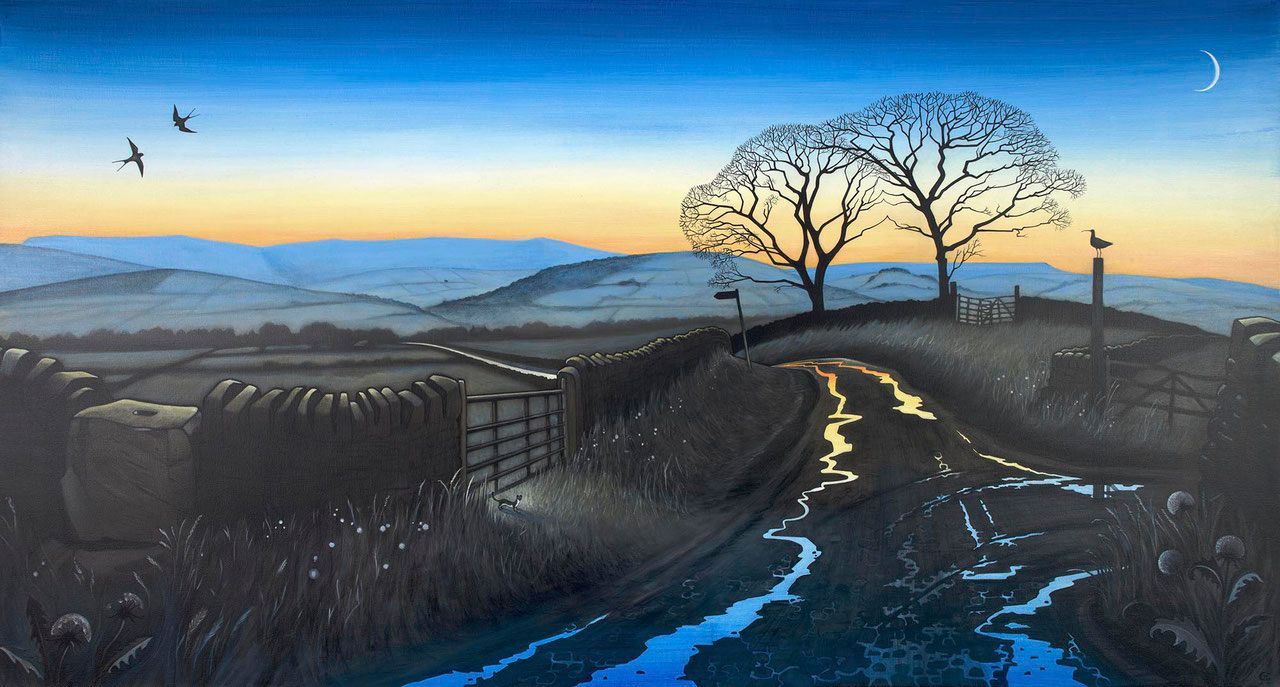 First Light on Primrose Lane “First Light on Primrose Lane” by Clare Allan - 2022