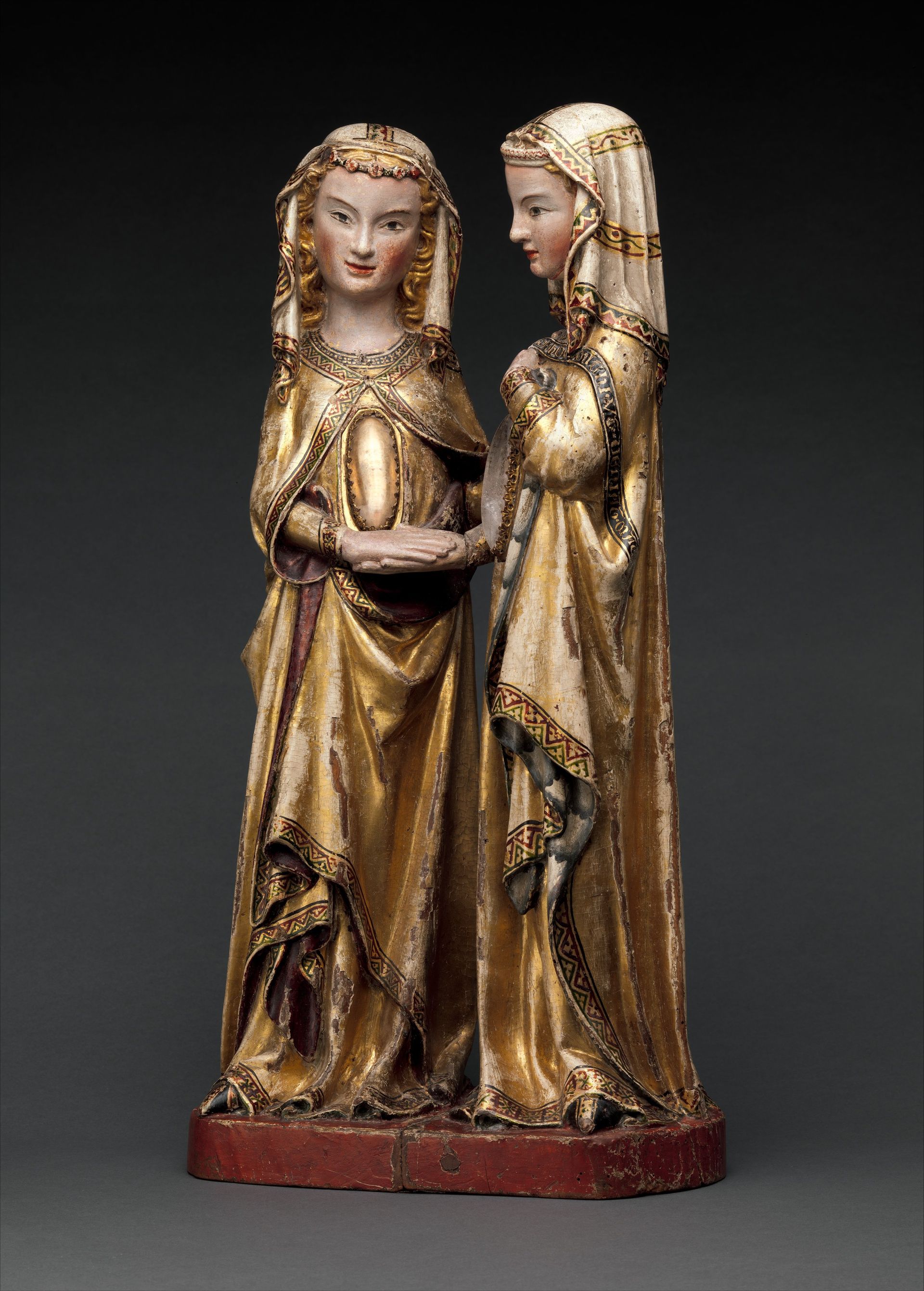 ‘The Visitation’ created by German medieval sculptor Heinrick of Constance in 1310