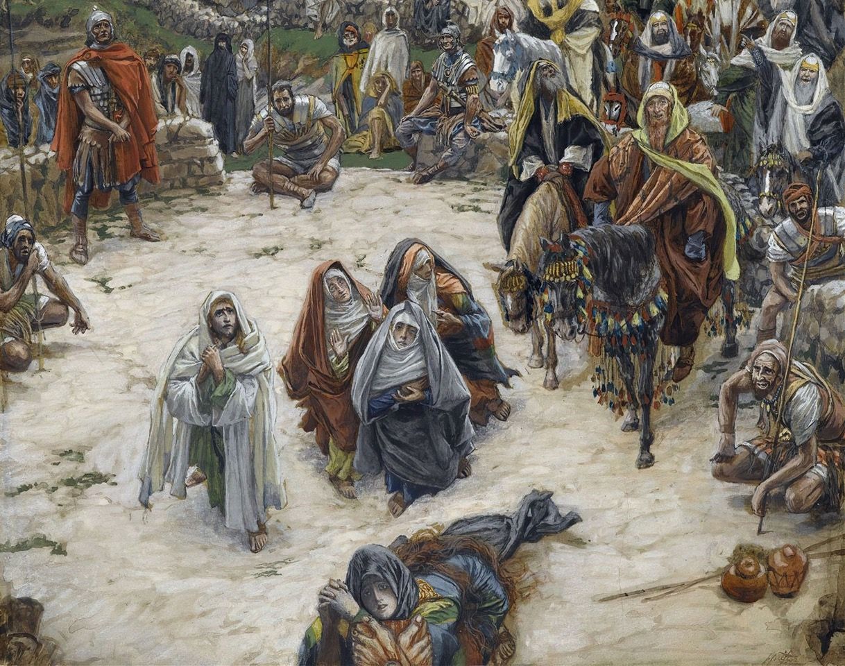 What Our Lord Saw From The Cross 'What Our Lord Saw From The Cross' by James Tissot completed in 1890