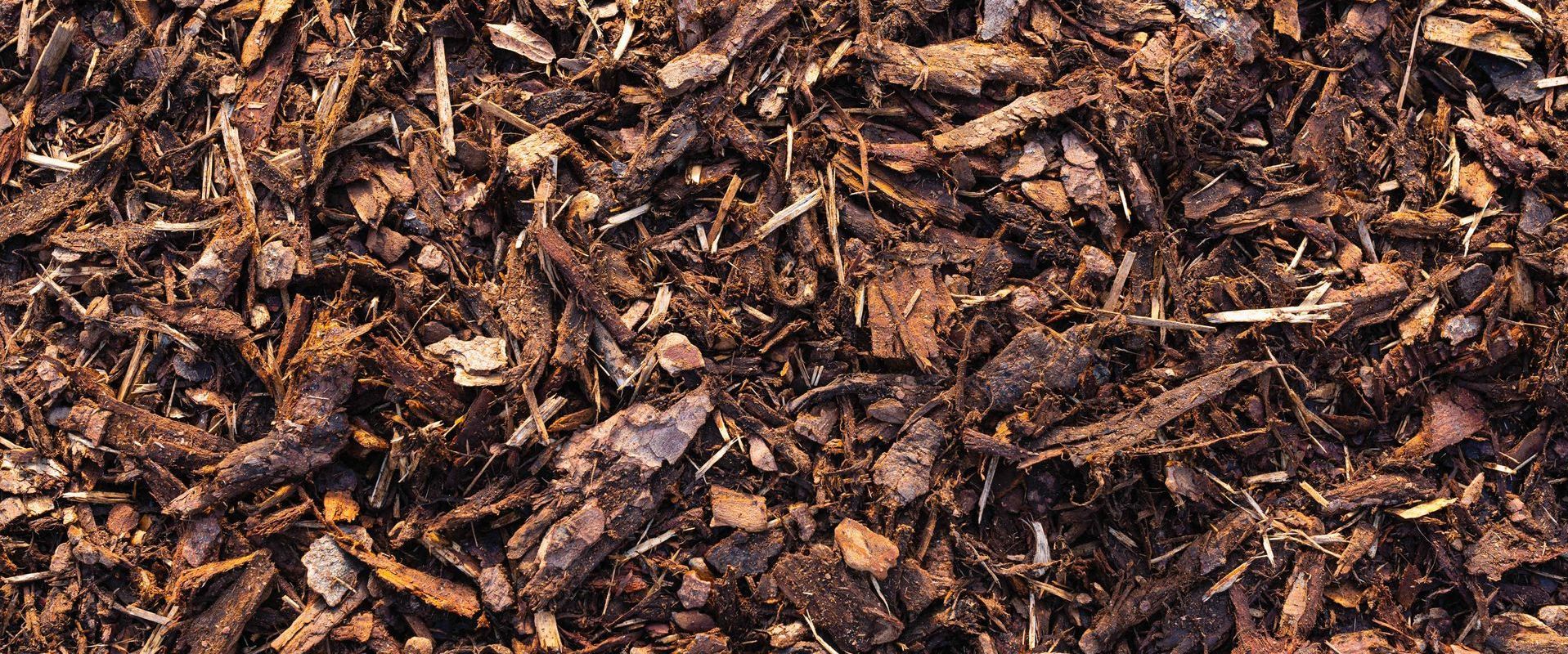 Natural Wood Mulch For Xeriscape