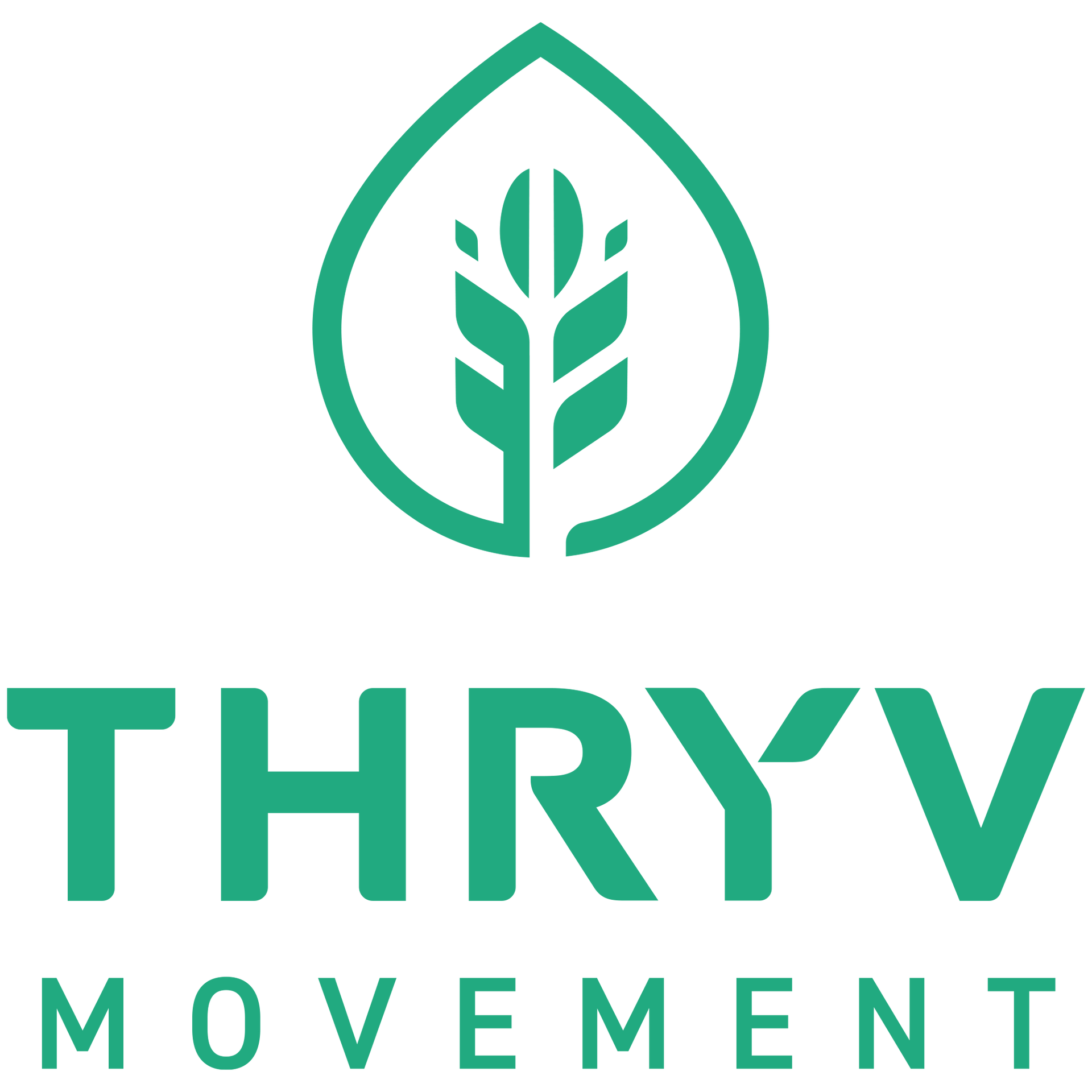 Green logo: Leaf shape with wheat stalk. Text reads 