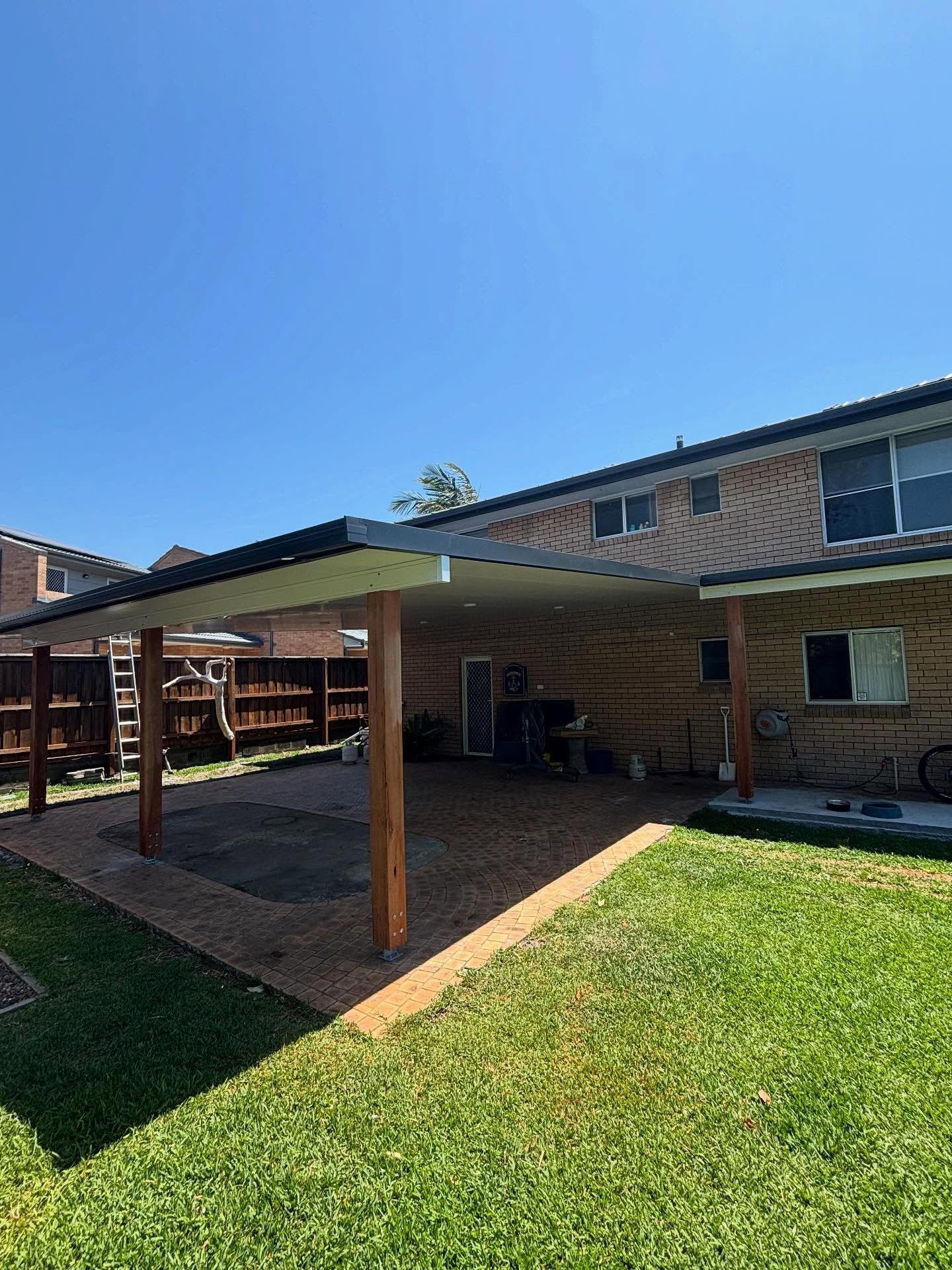 Patio With a Shaded Roof — Brayden Stewart Building In Tuncurry, NSW