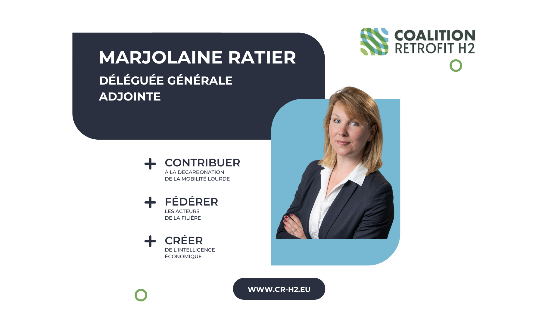 Marjolaine RATIER devient Déléguée Générale de la Coalition Rétrofit H2