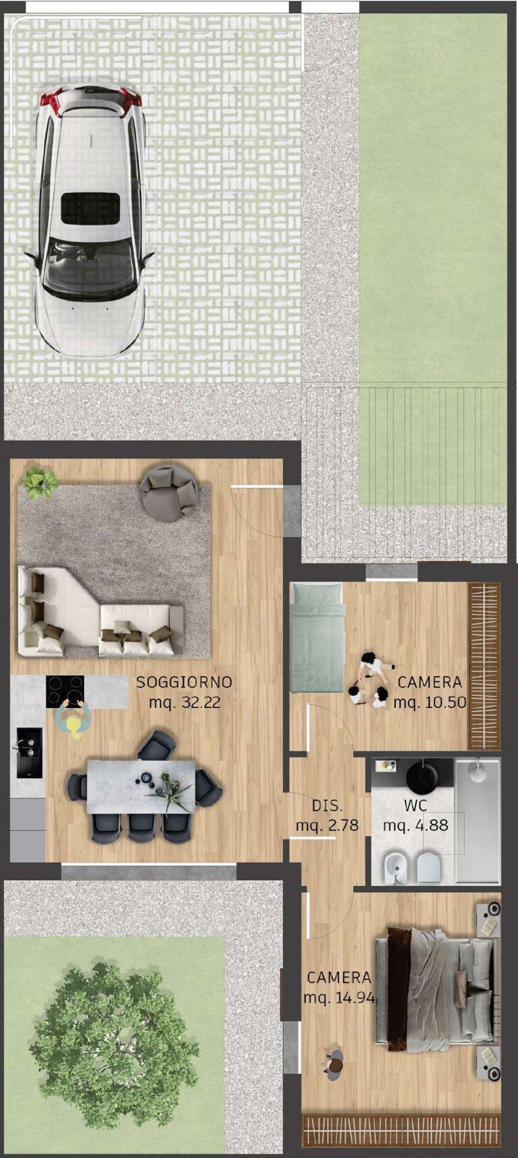 Habitat 36, Bologna, CS costruzioni