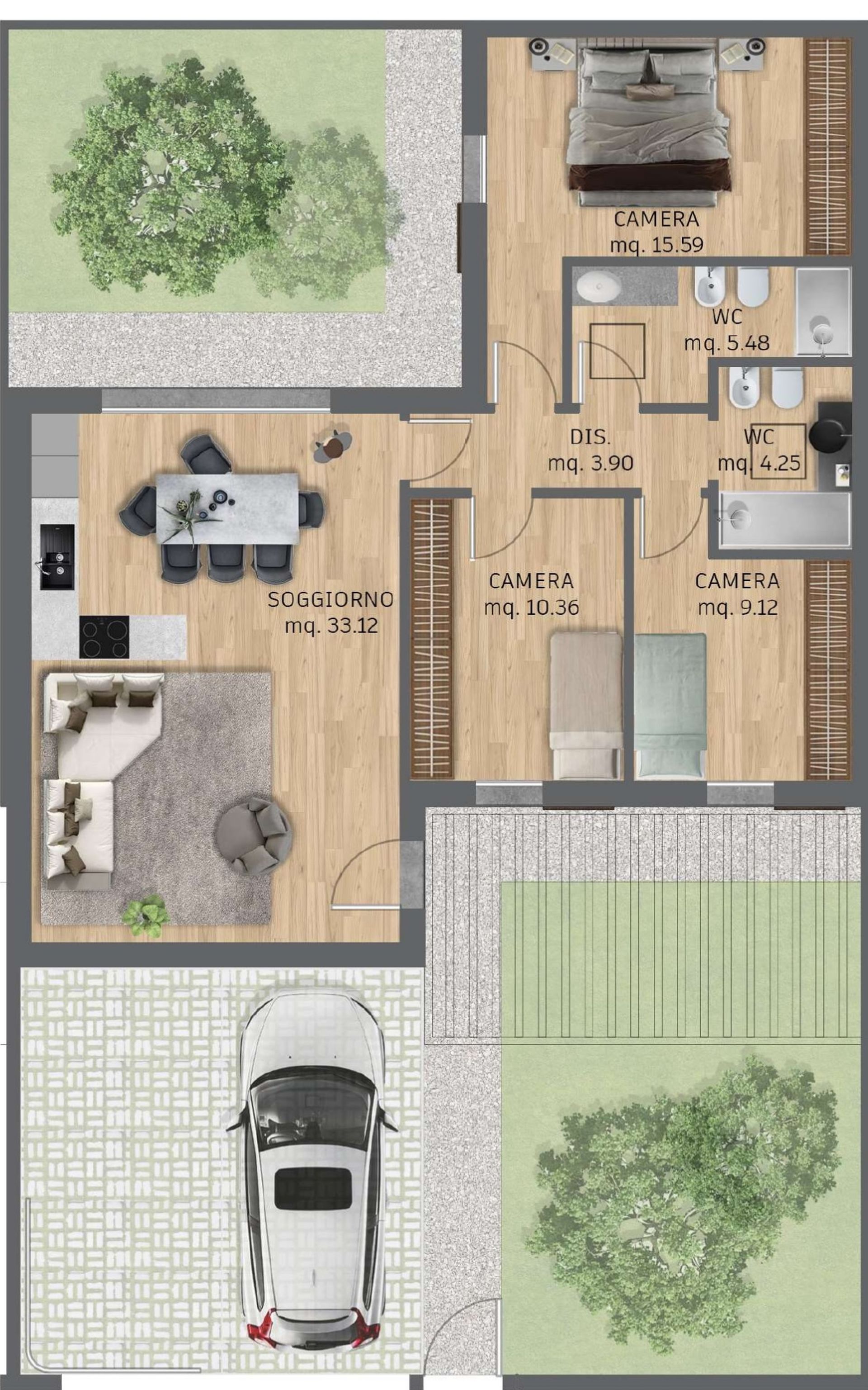Habitat 36, Bologna, CS costruzioni