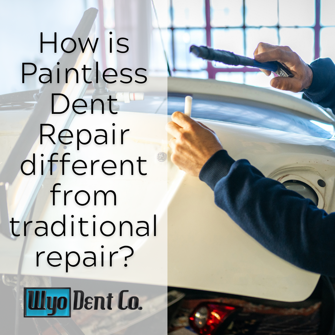 How is Paintless Dent Repair different from traditional repair?