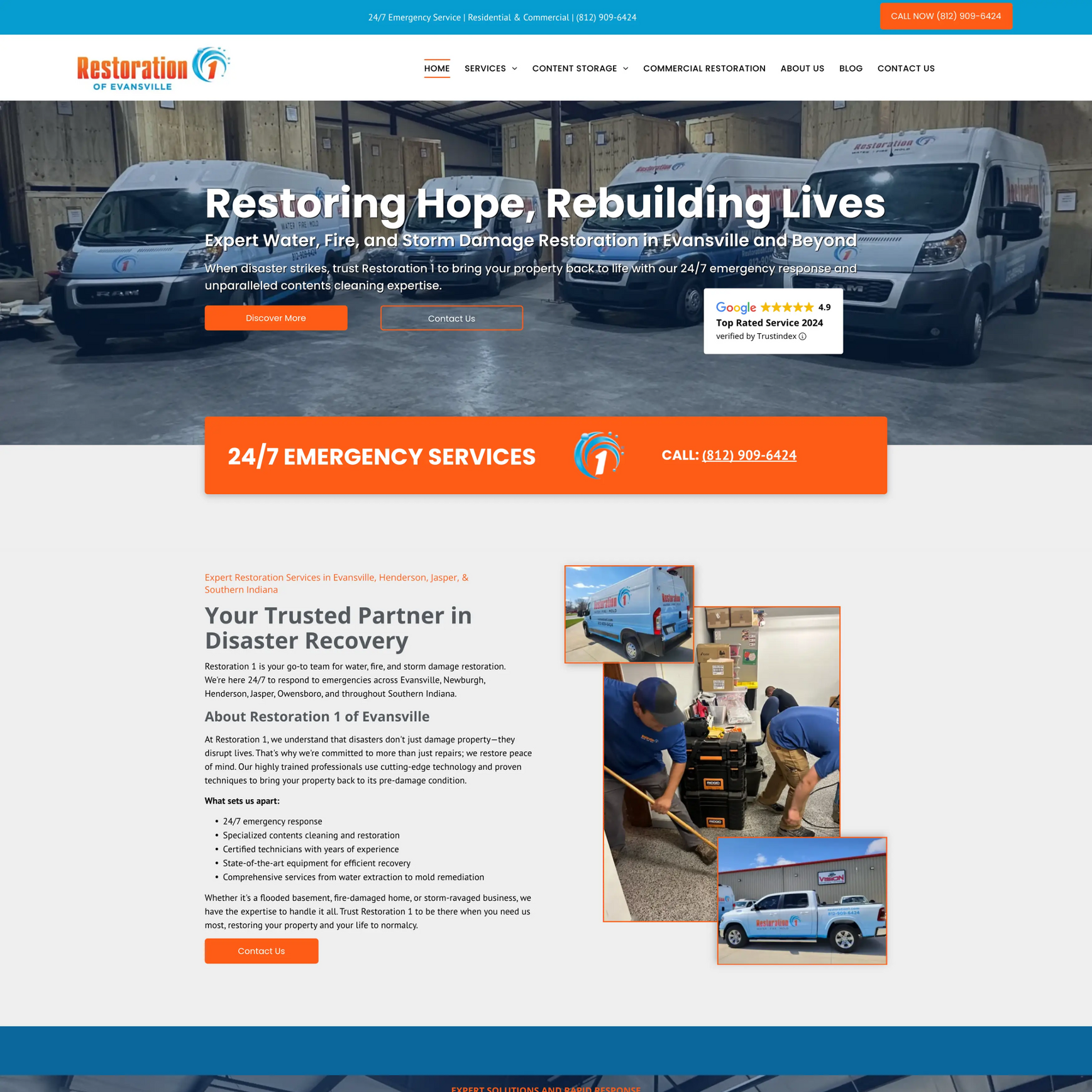 A screenshot of the website for the global quesadilla company.