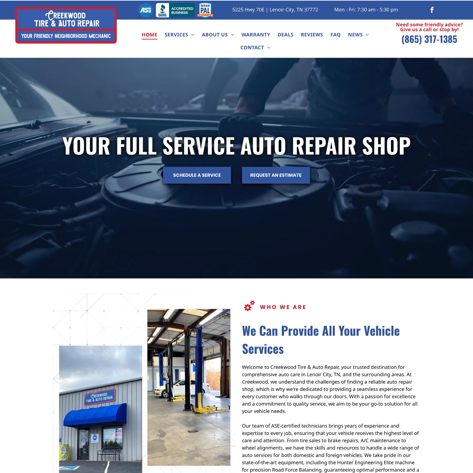 A screenshot of the website for the global quesadilla company.