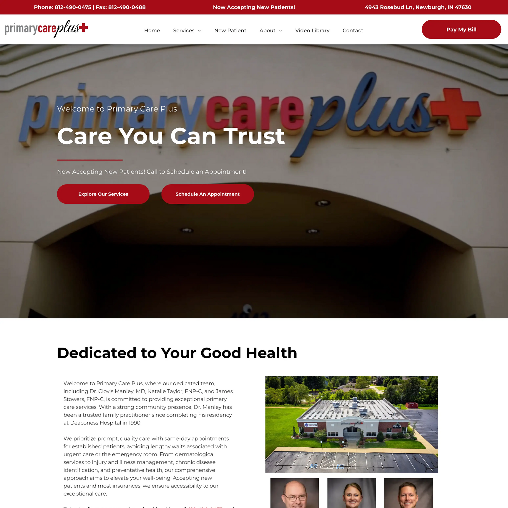 A screenshot of the website for don carlos mexican cuisine