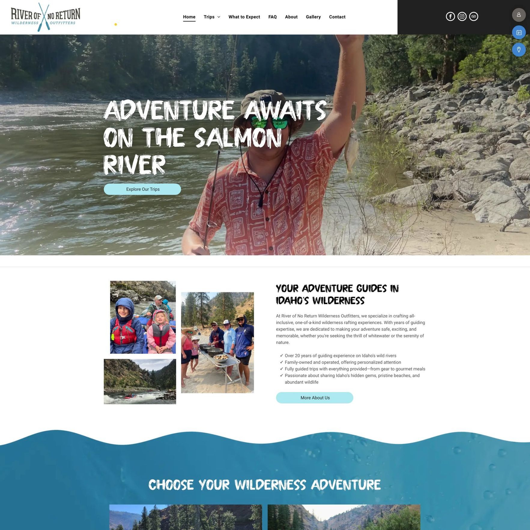 A screenshot of the website for don carlos mexican cuisine