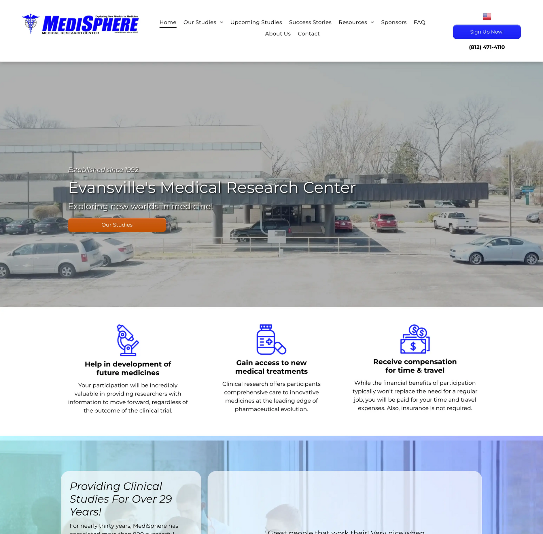 A website called food made with love in the heart of downtown red bud