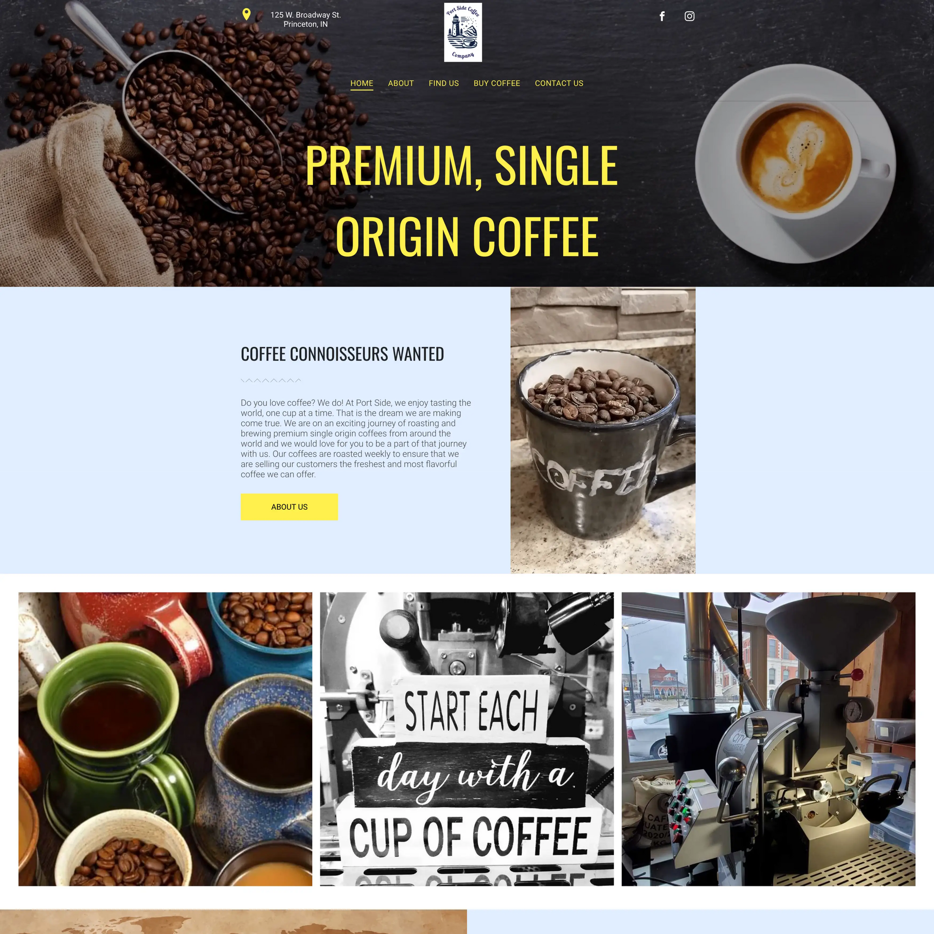A screenshot of the website for don carlos mexican cuisine