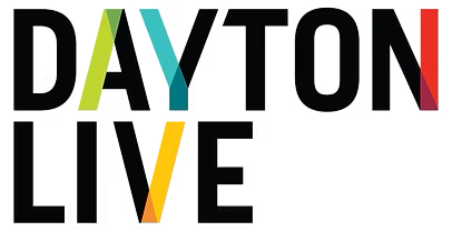 The Dayton Live logo, with black text accented by green, teal, yellow, and red color blocks.