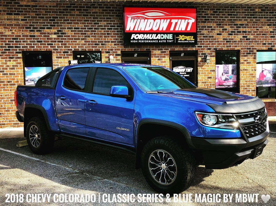 glare and heat reduction with llumar auto film myrtle beach sc