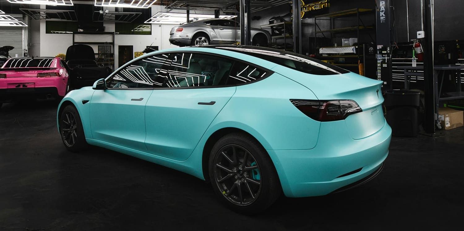 DIY Tesla window tinting