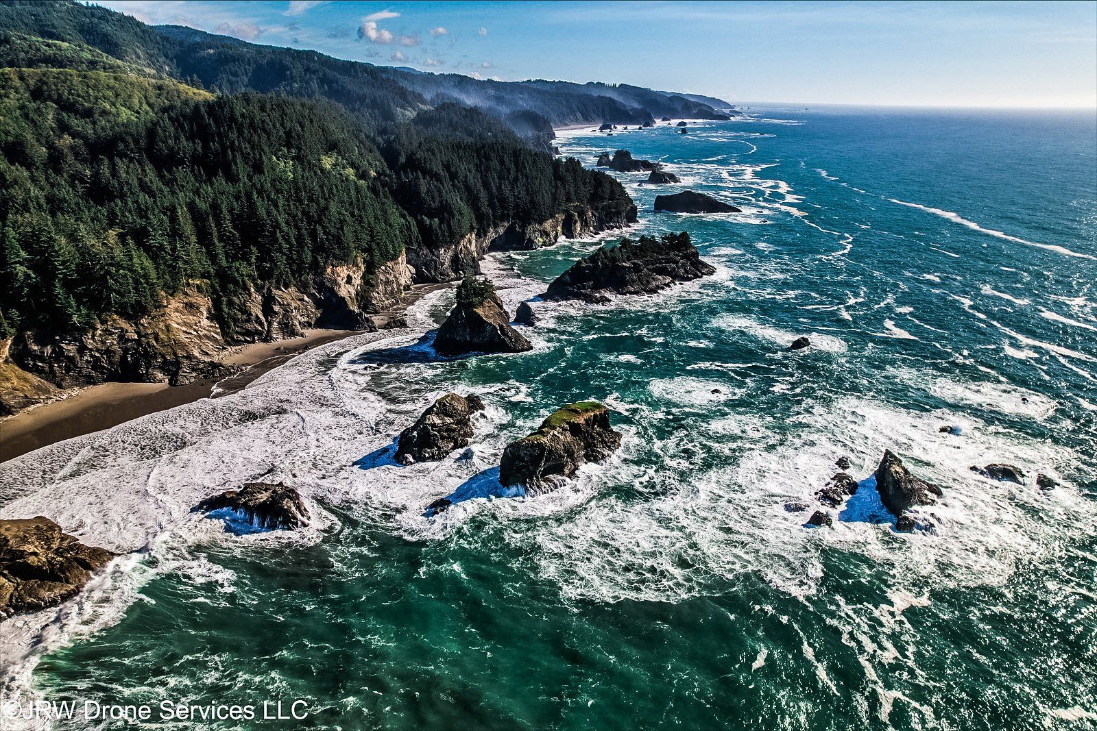 Beautiful Island View — Gold Beach, OR — JRW Drone Services LLC