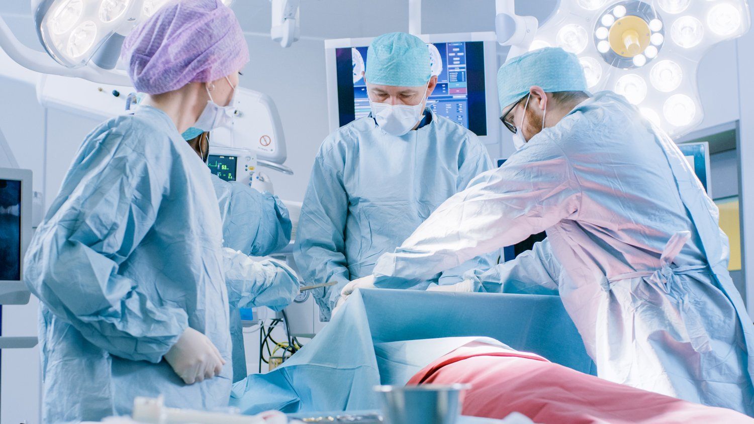 Surgeons Doing Surgery — Las Vegas, NV — Las Vegas Neurosurgery & Spine Care LLC